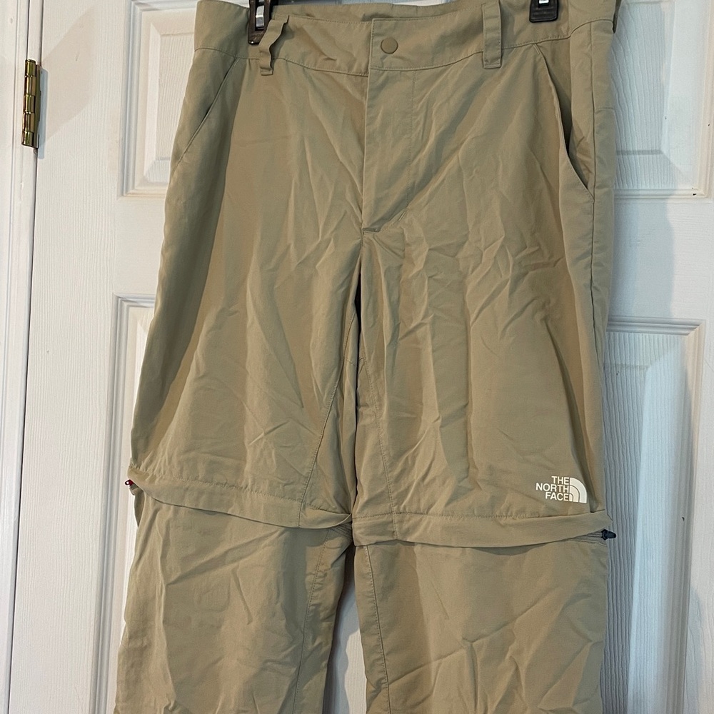 The North Face Size 33 Tan Convertible Travel Chinos - Picture 5 of 15
